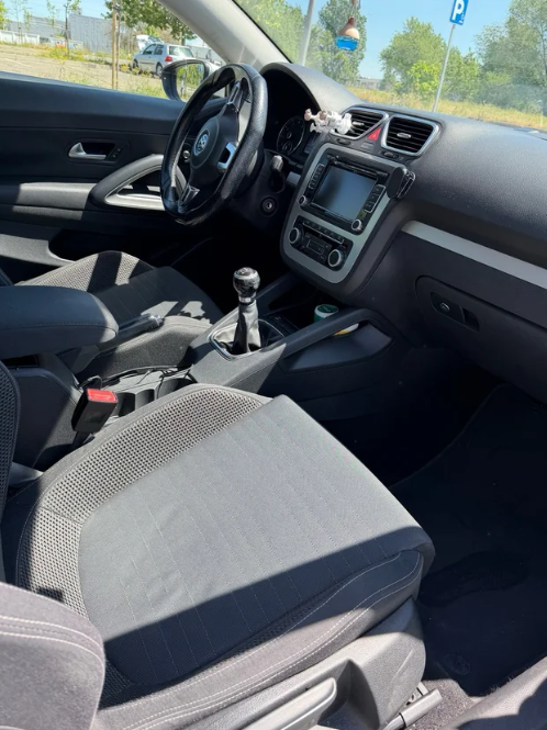 Interior del Volkswagen Scirocco